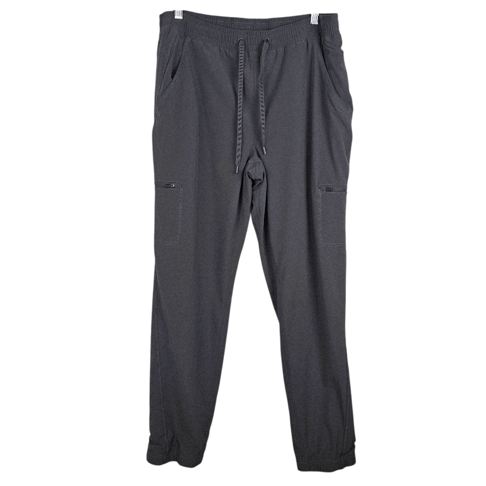 Eddie Bauer Gray Fleece-Lined Women's Jogger Pants